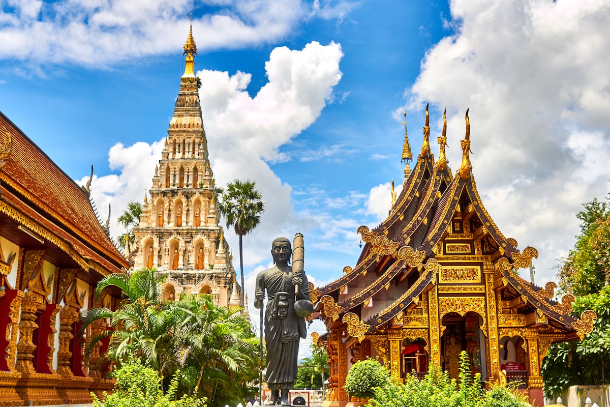 Thailand temple and cultural landmarks